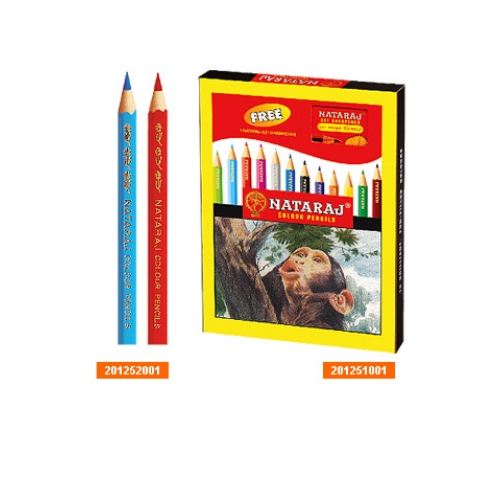 Nataraj Colour Pencils Half Size 12 Colour